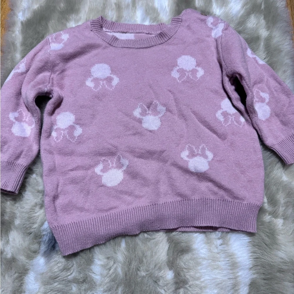 *Disney Bundle* 2 Sweaters & 2 Dresses Girls 12-18 months